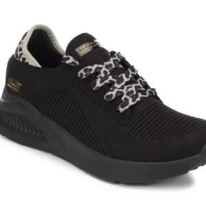 Skechers Bobs Buno Women Memory Foam Walking Shoes 117160-BBK