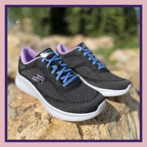 Skechers Dynamight 2.0 Women Memory Foam Slip On Shoes 150045-BKLV