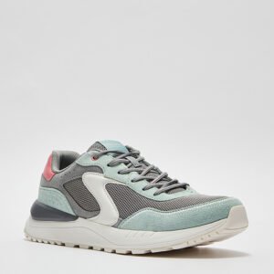 Skechers FURY Color Block Lace-Up Sneakers 177725-GYMN